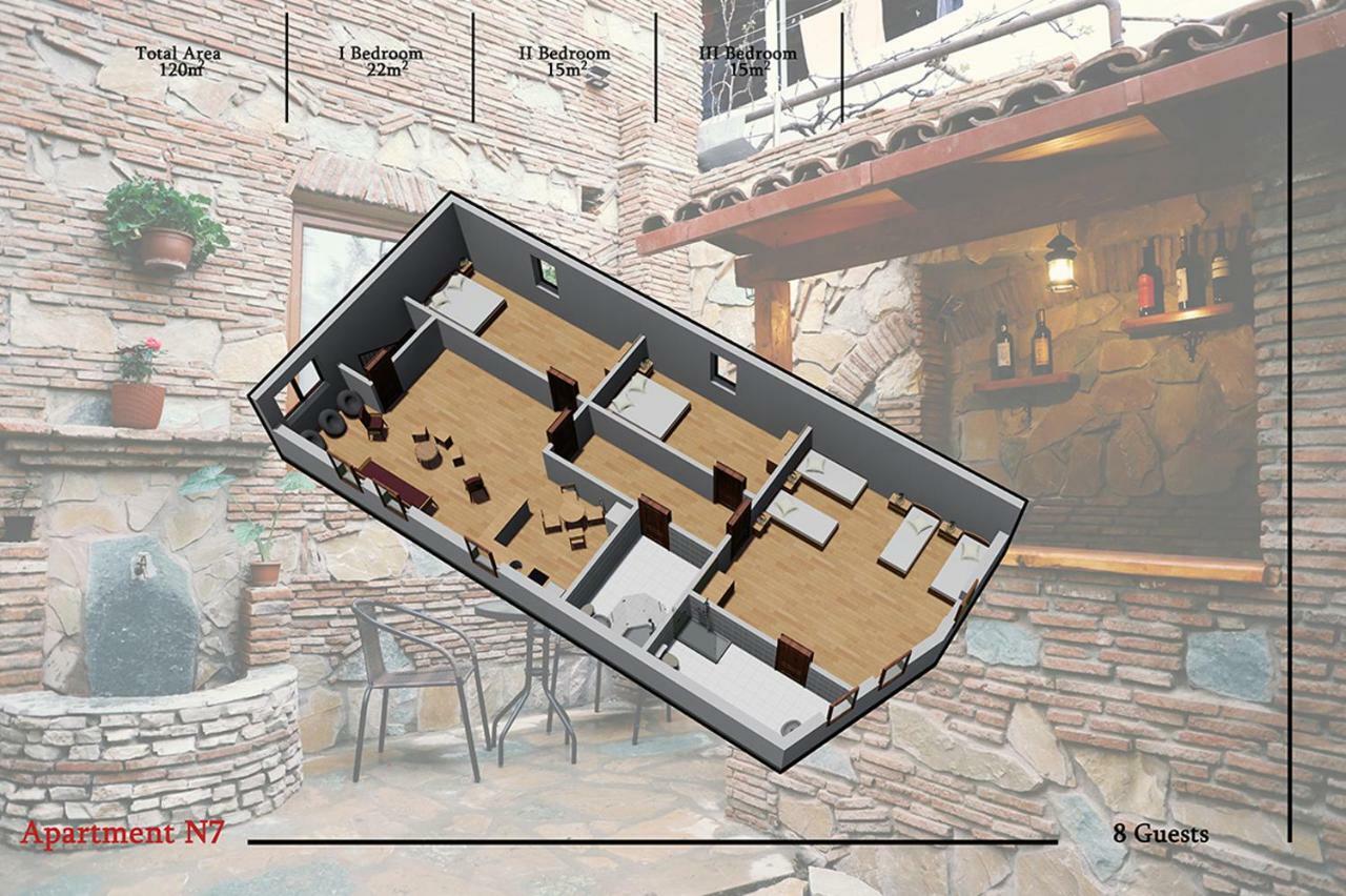 Apart Hotel With Wine Cellar - Old Tbilisi 1897 المظهر الخارجي الصورة